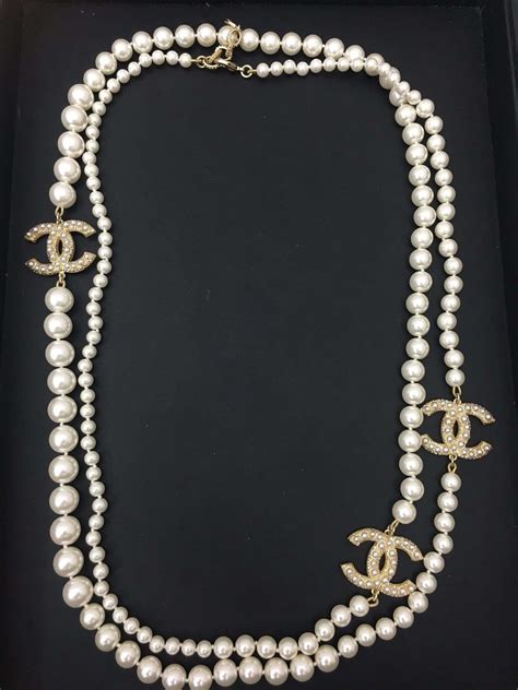 where can i buy chanel pearl necklace|chanel pearl necklaces for women.